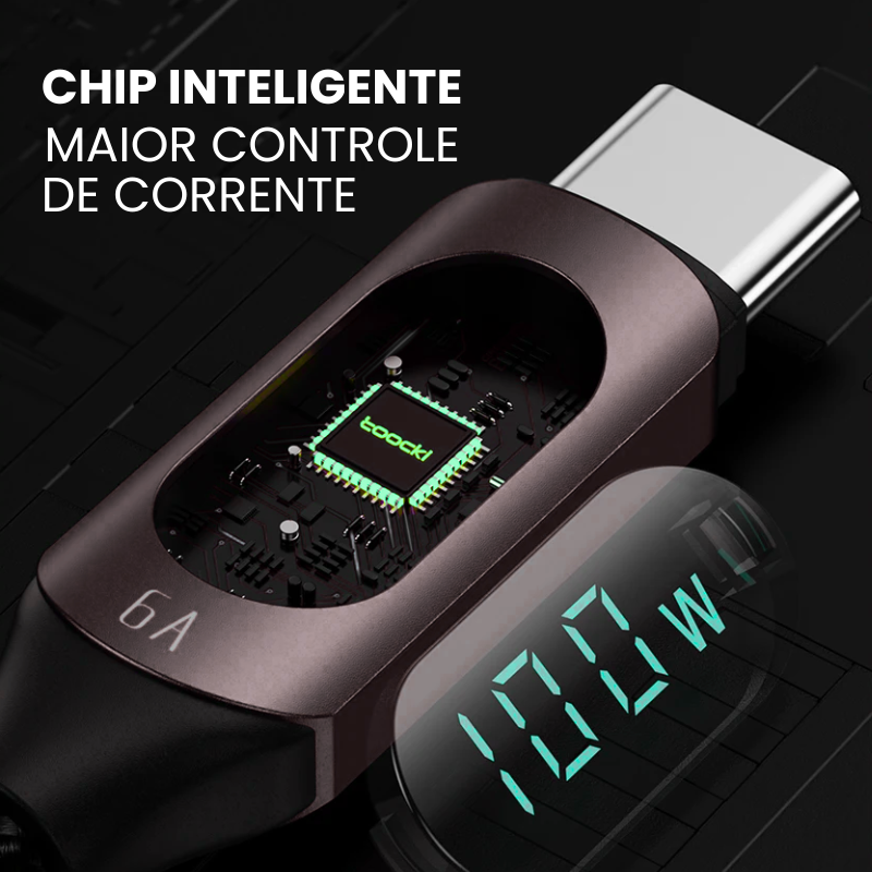 Cabo Inteligente 100W Visor Digital