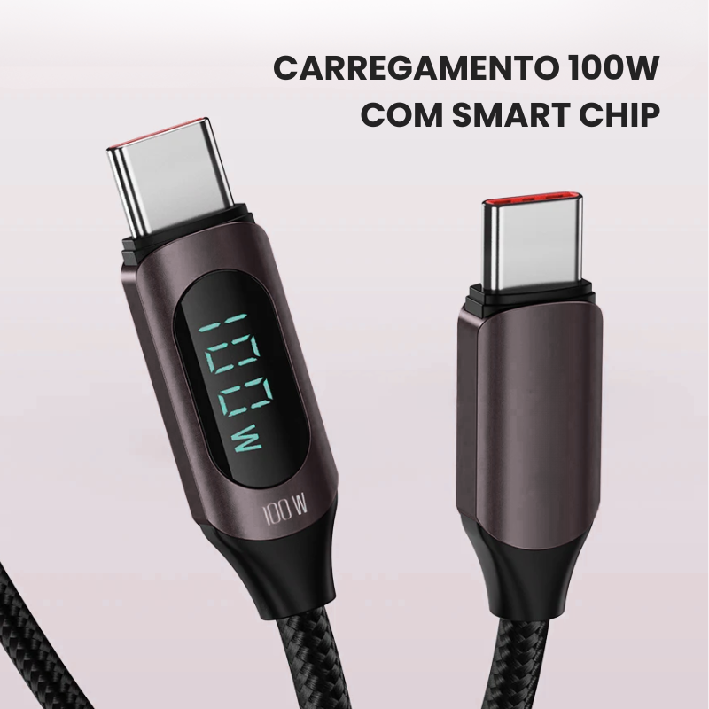 Cabo Inteligente 100W Visor Digital